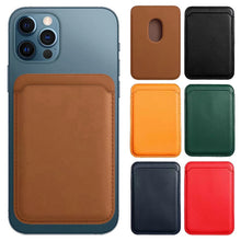 Load image into Gallery viewer, Leather Wallet Card Solt Bag Magnetic Case For iPhone 12 Mini Pro Max Phone Case  For iPhone12  Magnet Case Fundas Coque
