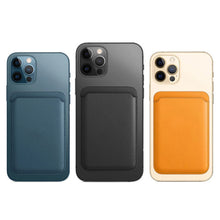 Load image into Gallery viewer, Leather Wallet Card Solt Bag Magnetic Case For iPhone 12 Mini Pro Max Phone Case  For iPhone12  Magnet Case Fundas Coque
