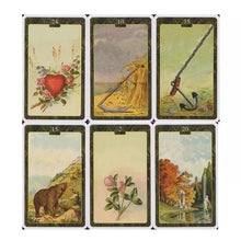 Load image into Gallery viewer, Lenormand Oracle Cards English Version Tarot 44-Card Deck Divination Fate Board Game Family Party
