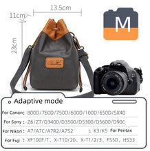 Load image into Gallery viewer, Lens photography protective bag inner bag waterproof micro single camera storage bag camera backpack forinstax mini 11
