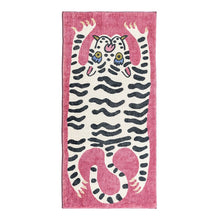 Load image into Gallery viewer, Leopard Shaped Children's Bedroom Carpets Home Decor Light Luxury Fashion Minimalist Cute Cartoon IG Soft Bedside Polyester Rugs
