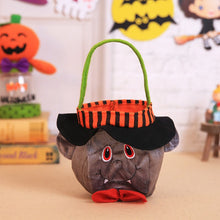 Load image into Gallery viewer, Cute 12cm Halloween Candy Bag Decorative Pumpkin Bag Kindergarten Candy Scene Arrangement Cloth Gift Bag Happy Helloween Party
