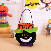 Load image into Gallery viewer, Cute 12cm Halloween Candy Bag Decorative Pumpkin Bag Kindergarten Candy Scene Arrangement Cloth Gift Bag Happy Helloween Party
