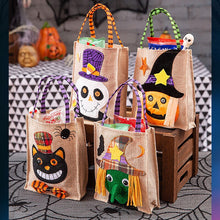 Load image into Gallery viewer, Cute 12cm Halloween Candy Bag Decorative Pumpkin Bag Kindergarten Candy Scene Arrangement Cloth Gift Bag Happy Helloween Party
