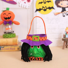 Load image into Gallery viewer, Cute 12cm Halloween Candy Bag Decorative Pumpkin Bag Kindergarten Candy Scene Arrangement Cloth Gift Bag Happy Helloween Party
