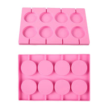 Load image into Gallery viewer, Cute Flower Round Silicone Lollipop Molds Jelly and Candy Molds Cake Mold Variety Shapes Cake Decorating Form Silicone Bakeware
