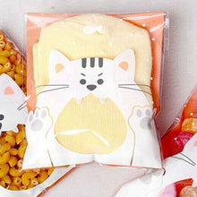 Load image into Gallery viewer, Cute animals Cookie Bags Self Adhesive Seal Plastic Cookies Bags for Kids Birthday Gifts Wedding Party Decoration 100pcs/lot
