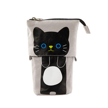 Load image into Gallery viewer, Pencil Case for Girls Boys Canvas Pen Bag Unicorn Stationery Cute Cat
