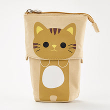 Load image into Gallery viewer, Pencil Case for Girls Boys Canvas Pen Bag Unicorn Stationery Cute Cat
