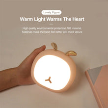 Load image into Gallery viewer, Cute Pet Night Light Deer Bunny Nursey Light For Kid Baby Stepless Touch USB Rechargeable Table Lamp Home Decoration

