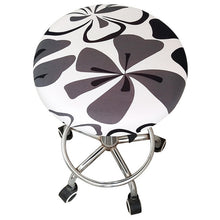 Load image into Gallery viewer, Round Chair Cover Bar Stool Cover Elastic Seat Cover Home Chair Slipcover Round Chair Bar Stool Floral Printed
