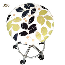 Load image into Gallery viewer, Round Chair Cover Bar Stool Cover Elastic Seat Cover Home Chair Slipcover Round Chair Bar Stool Floral Printed

