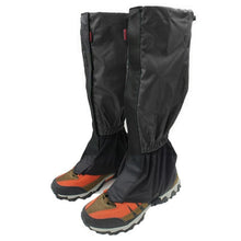 Load image into Gallery viewer, 1 Pair Gaiters Hiking Travel Leggings Waterproof Leg Warmers Shoe Covers Zippered Closure Gaiters Biking Snowboarding

