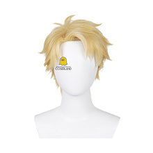 Load image into Gallery viewer, Loid Forger Cosplay Wig Anime Spy X Family Short Blond Hair Twilight Yor Forger Husband Free Wig Cap Halloween Party Cos Prop
