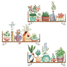 Load image into Gallery viewer, LuanQI Green Leaves Wall Stickers For Home Living Room Decorative Vinyl Wall Decal Tropical Plants DIY Kid Door Murals Wallpaper
