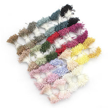 Load image into Gallery viewer, Crafts 144/420/600/1000pcs /Lot  Flowers Stamen 2mm  DIY Artificial Flowers  Wreath For Wedding Party Home Decor  D0401

