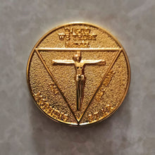 Load image into Gallery viewer, Lucifer Morning Star Satanic Pentecostal Coin Specie Cosplay Accessories Prop
