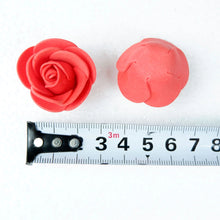 Load image into Gallery viewer, Foam Roses 500pcs 3cm Artificial Foam Flower Heads DIY 20cm  Bear Mold PE Rose Bear Accessories Decor Valentine's Gift
