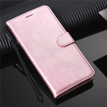 Load image into Gallery viewer, Luxury Leather Wallet Case For iPhone 12 Mini 11 Pro X XS Max XR 6 6S 7 8 Plus 5S SE 2020 Holder Card Slots Flip Cover Stand Bag
