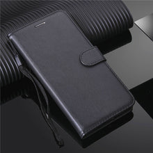 Load image into Gallery viewer, Luxury Leather Wallet Case For iPhone 12 Mini 11 Pro X XS Max XR 6 6S 7 8 Plus 5S SE 2020 Holder Card Slots Flip Cover Stand Bag
