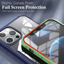 Load image into Gallery viewer, Luxury Shockproof Armor Case For iPhone 12 11 Pro XS Max X XR 6 6S 7 8 Plus Mobile Phone Cover Back Clear Shell Soft Bumper Hull
