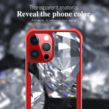 Load image into Gallery viewer, Luxury Shockproof Armor Case For iPhone 12 11 Pro XS Max X XR 6 6S 7 8 Plus Mobile Phone Cover Back Clear Shell Soft Bumper Hull
