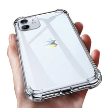 Load image into Gallery viewer, Luxury Transparent Shockproof Silicone Case For iPhone 11 X Xr Xs Max Case 12 11 Pro Max 8 7 6s Plus SE Case Silicone Back Cover
