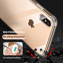 Load image into Gallery viewer, Luxury Transparent Shockproof Silicone Case For iPhone 11 X Xr Xs Max Case 12 11 Pro Max 8 7 6s Plus SE Case Silicone Back Cover
