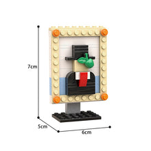 Load image into Gallery viewer, MOC Mini Pixel Pictures Building Blocks Set For Van Sunflowers Human Art Painting Bricks DIY Idea Assemble Toy For Children Gift
