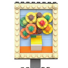 Load image into Gallery viewer, MOC Mini Pixel Pictures Building Blocks Set For Van Sunflowers Human Art Painting Bricks DIY Idea Assemble Toy For Children Gift
