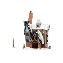 Load image into Gallery viewer, MOC The Medieval Architecture And Truck Winter Village - Market Stalls Building Blocks Set Christmas Car Church Bricks Toys Gift
