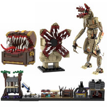Load image into Gallery viewer, MOC35522 Mailackers Stranger Things 4 Movies Figures Demogorgon Brickheadz Mimics Chest Box Building Blocks Toys For Kids Gifts
