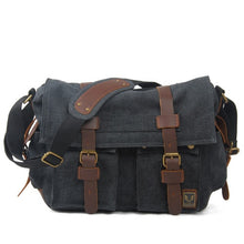 Load image into Gallery viewer, Canvas Leather Men Messenger Bags I AM LEGEND Will Smith Big Satchel Shoulder Bags Male Laptop Briefcase Travel Handbag

