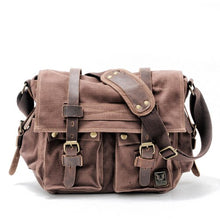 Load image into Gallery viewer, Canvas Leather Men Messenger Bags I AM LEGEND Will Smith Big Satchel Shoulder Bags Male Laptop Briefcase Travel Handbag
