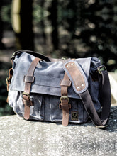 Load image into Gallery viewer, Canvas Leather Men Messenger Bags I AM LEGEND Will Smith Big Satchel Shoulder Bags Male Laptop Briefcase Travel Handbag
