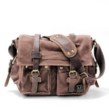 Load image into Gallery viewer, Canvas Leather Men Messenger Bags I AM LEGEND Will Smith Big Satchel Shoulder Bags Male Laptop Briefcase Travel Handbag
