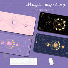 Load image into Gallery viewer, Magic Moon Star Purple Extra Large Kawaii Girl Gaming Mouse Pad Cute XXL Desk Mat Water Proof Nonslip Laptop Desk Accessories
