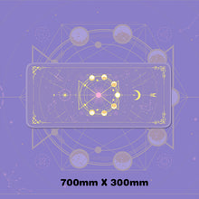 Load image into Gallery viewer, Magic Moon Star Purple Extra Large Kawaii Girl Gaming Mouse Pad Cute XXL Desk Mat Water Proof Nonslip Laptop Desk Accessories

