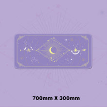 Load image into Gallery viewer, Magic Moon Star Purple Extra Large Kawaii Girl Gaming Mouse Pad Cute XXL Desk Mat Water Proof Nonslip Laptop Desk Accessories
