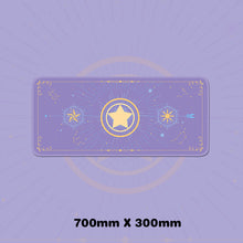 Load image into Gallery viewer, Magic Moon Star Purple Extra Large Kawaii Girl Gaming Mouse Pad Cute XXL Desk Mat Water Proof Nonslip Laptop Desk Accessories
