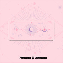 Load image into Gallery viewer, Magic Moon Star Purple Extra Large Kawaii Girl Gaming Mouse Pad Cute XXL Desk Mat Water Proof Nonslip Laptop Desk Accessories
