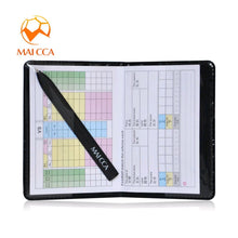 Load image into Gallery viewer, Soccer referee cards with pencel book coins set Toss unit Football whistles loudly Fair Play match referee equipment
