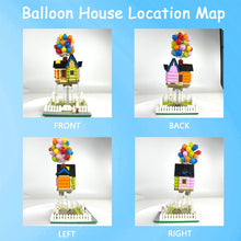 Load image into Gallery viewer, Mailackers City Expert Architecture Flying Balloon House Tensegrity Sculptures Modular City Building Blocks Friends Children Toy
