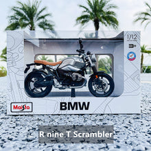 Load image into Gallery viewer, 1:12 BMW R 1250 GS With base alloy off-road motorcycle genuine authorized die-casting model toy car collection gift
