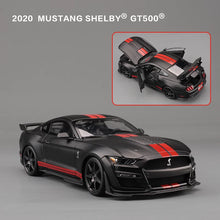 Load image into Gallery viewer, 1:18 New 2020 Custom Edition Ford Shelby GT500 Alloy Retro Car Model Classic Car Model Car Decoration Collection gift
