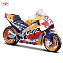 Load image into Gallery viewer, 1:18 Yamaha 2018 Champion 46Team Racing Silvardo original authorized simulation alloy motorcycle model toy car Collecting
