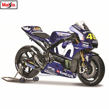Load image into Gallery viewer, 1:18 Yamaha 2018 Champion 46Team Racing Silvardo original authorized simulation alloy motorcycle model toy car Collecting
