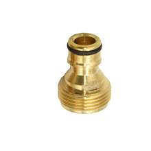 Load image into Gallery viewer, Male 1/2" 3/4" Quick Connector Brass nipple Faucet water gun adapter Garden tap Connector Adapter 1pcs
