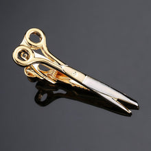 Load image into Gallery viewer, Man's Tie Clip new arrivals Golden plating Airplane Shape Pilot Plane cufflinks Stick pin Wedding gift
