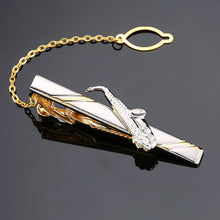Load image into Gallery viewer, Man's Tie Clip new arrivals Golden plating Airplane Shape Pilot Plane cufflinks Stick pin Wedding gift
